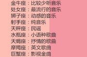 魔羯座女的专属歌名有哪些_如何选到真正代表她的旋律