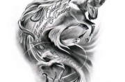 魔羯小纹身图案_魔羯小纹身含义