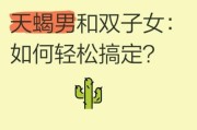 双子女和天蝎男吵架恐怖到什么程度_如何化解