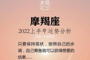 魔羯座2022运势完整版_2022年魔羯座全年运势详解