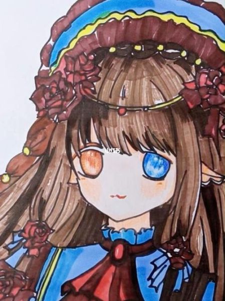 动漫双子女画法教学_如何画双子座动漫少女