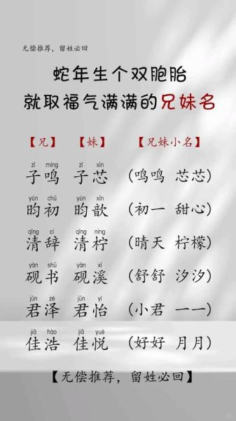 双子女取名大全_双子女宝宝名字怎么取