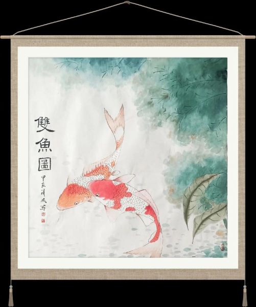 福寿双鱼寓意是什么_如何摆放才招财