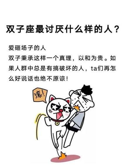 双子女很讨厌_双子女讨厌什么行为