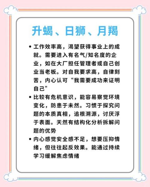 魔羯狮是什么星座_魔羯狮性格特点解析