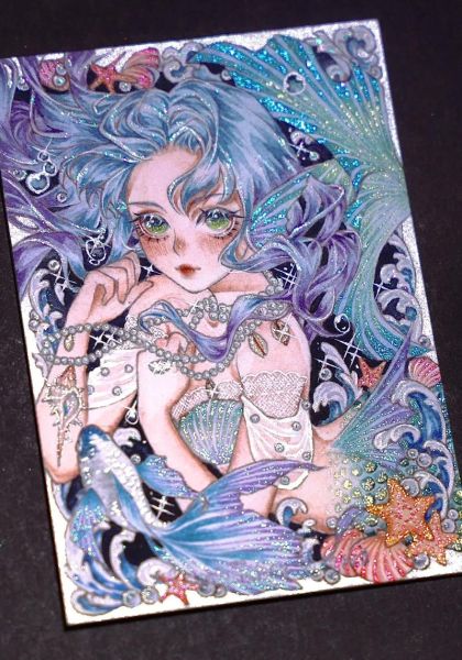 双鱼少女怎么画_双鱼座女生绘画步骤