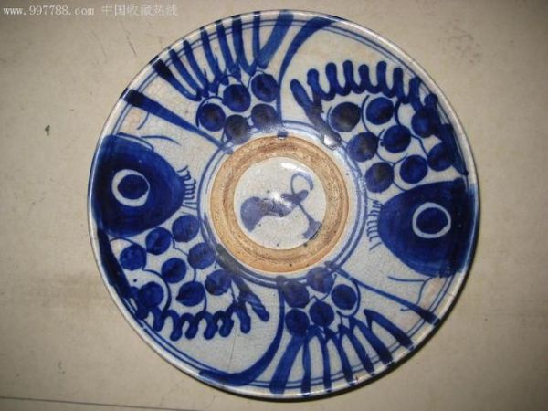 晚清青花双鱼盘值多少钱_如何鉴别真伪