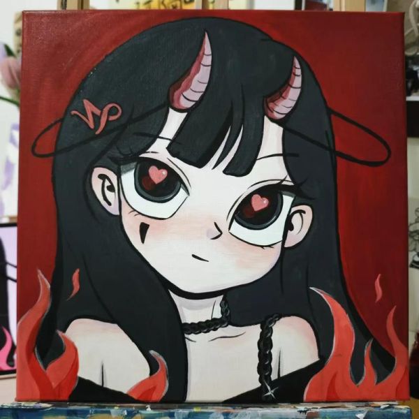 魔羯座水彩怎么画_魔羯座水彩配色技巧