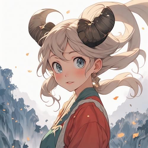 魔羯座头像动漫女孩_如何挑选高冷又治愈的形象