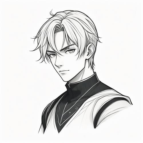 魔羯座男生简笔画怎么画_魔羯座男生简笔画教程