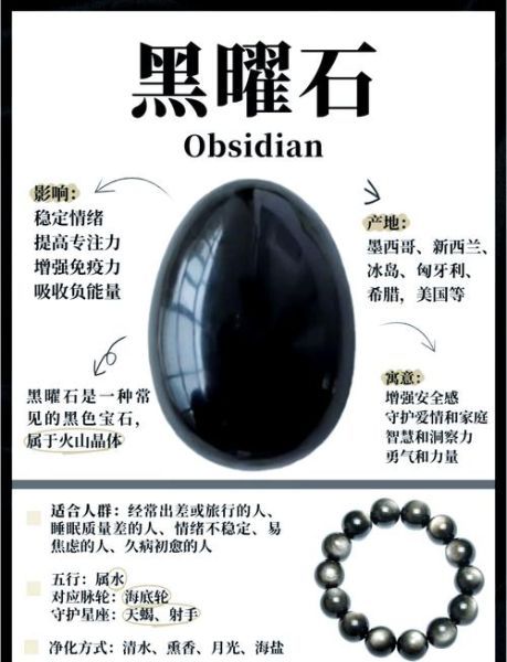 天蝎座的守护石是什么_如何挑选黑曜石