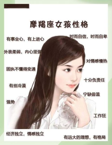 魔羯座女人长相特点_魔羯座女生外貌特征