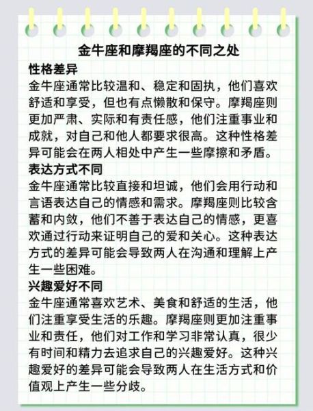 金牛和摩羯配对合适吗_如何相处更长久