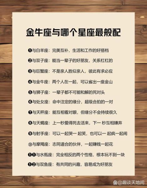 金牛座和天蝎座配吗_如何相处更长久
