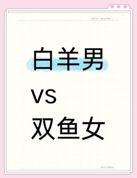 白羊女双鱼男配对_白羊女双鱼男合适吗