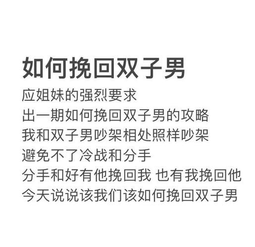 射手男双子女分手原因_如何挽回