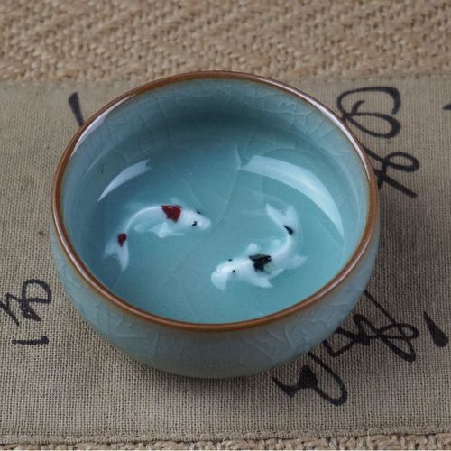 龙泉双鱼杯是什么_龙泉双鱼杯价格多少钱