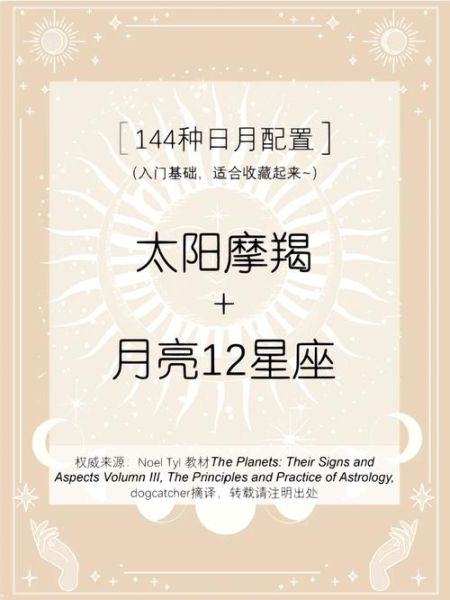 月亮魔羯还是太阳魔羯好_哪个更适合你