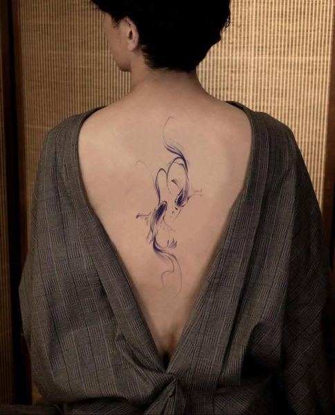 纹身双鱼图案含义_双鱼纹身适合什么人