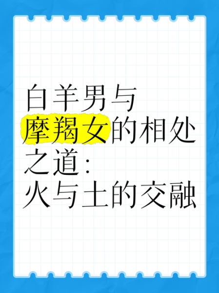 火星白羊魔羯_如何相处