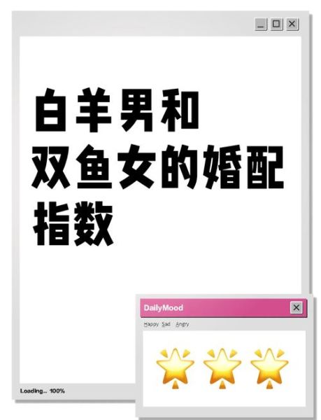 白羊座男和双鱼座女合适吗_相处技巧