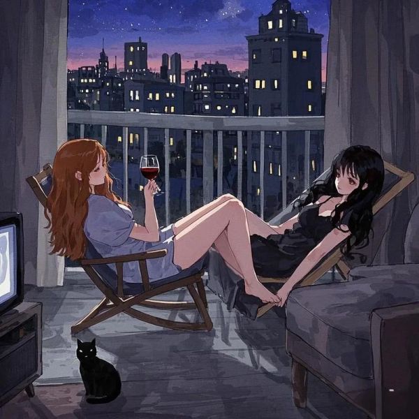 双子女主动找你喝酒聊天_她到底想表达什么