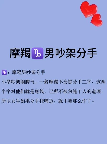 摩羯男被双子女分手_如何挽回