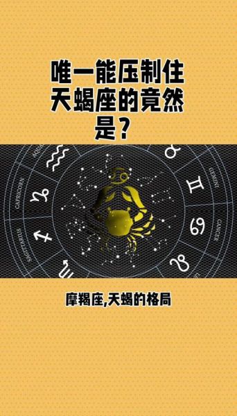 魔羯座和天蝎座谁厉害_性格与实力对比