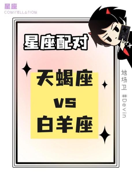 白羊座男生天蝎座女生配对吗_如何相处